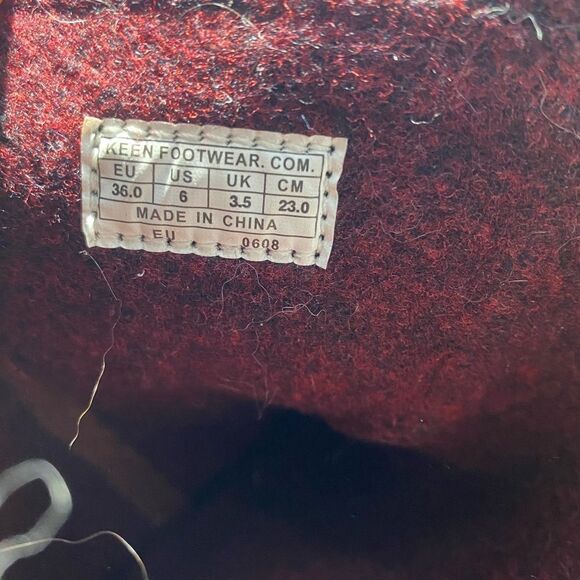 KEEN Winthrop Waterproof Leather Keen DRY Boots Size 36-6 - Picture 7 of 7